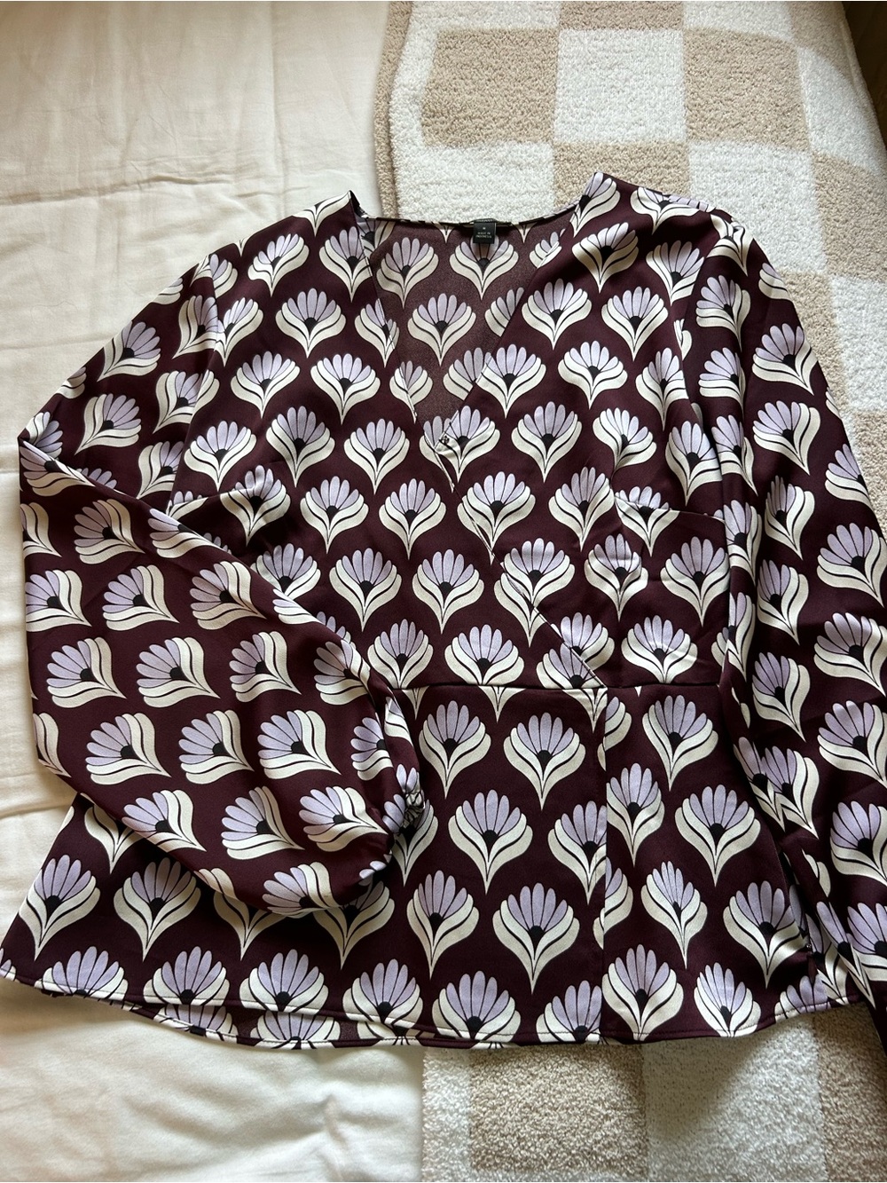 Patterned Blouse